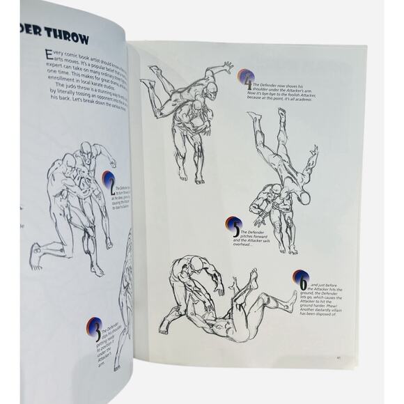 How to Draw Comic Book Heroes and Villains by Hart, Christopher Vintage 1995 - Picture 3 of 6